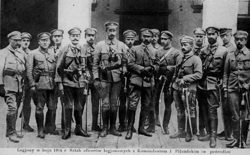 Strzelcy Piłsudskiego w Kielcach