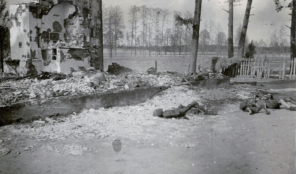 Pacyfikacja niemiecka Baryczy w 1943 r. - spalone ciała dzieci