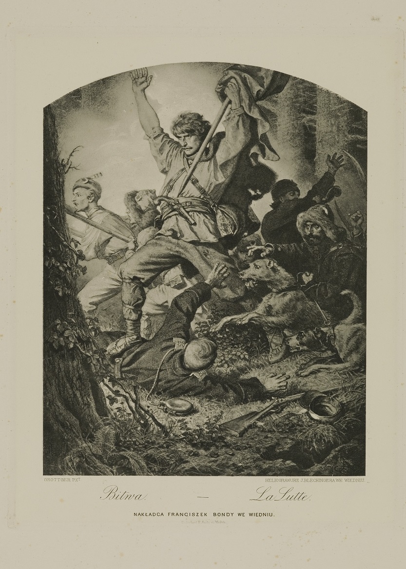 Bitwa 1863 obraz A. Grottgera