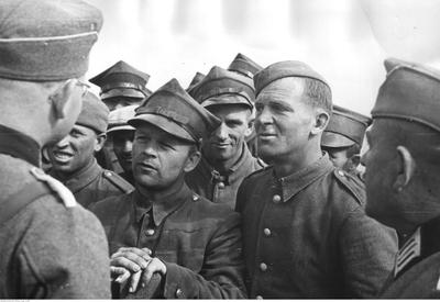Jeńcy polscy w Kielcach w 1939 r. 