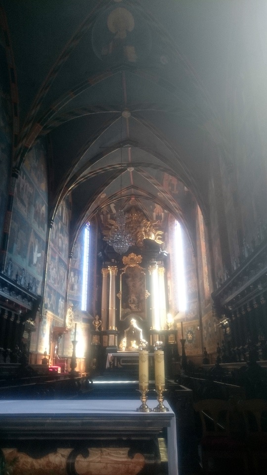 Wnętrze katedry sandomierskiej
