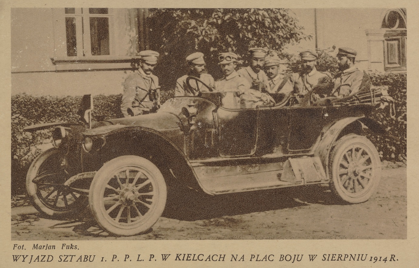 Legiony w Kielcach w 1914 r. 