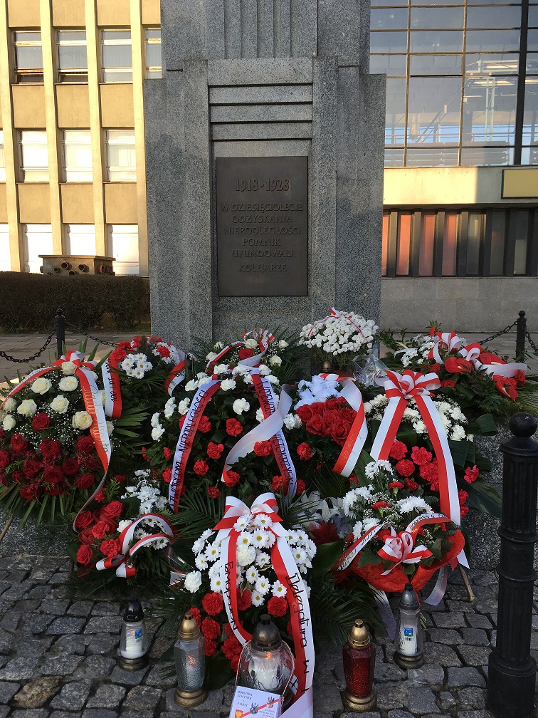 Pomnik Niepodległosci w Kielcach - po 11.XI.2018 r.