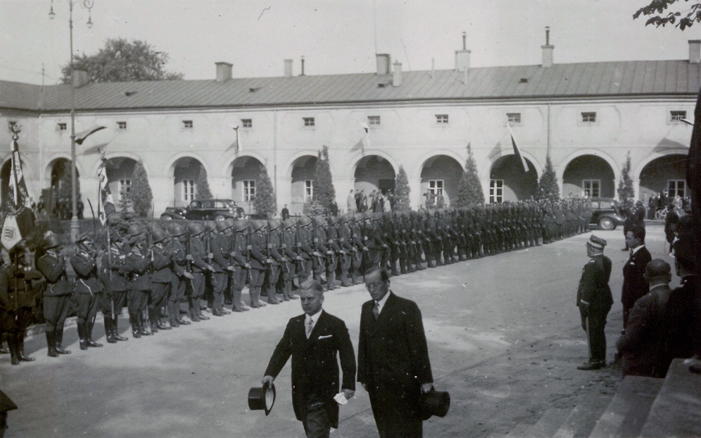 Pałac biskupów krakowskich w Kielcach 1938 r.
