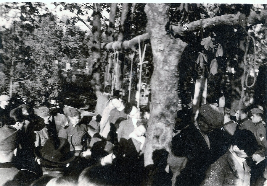 Pokazowa egzekucja na kielecczyźnie 1942 - 1943