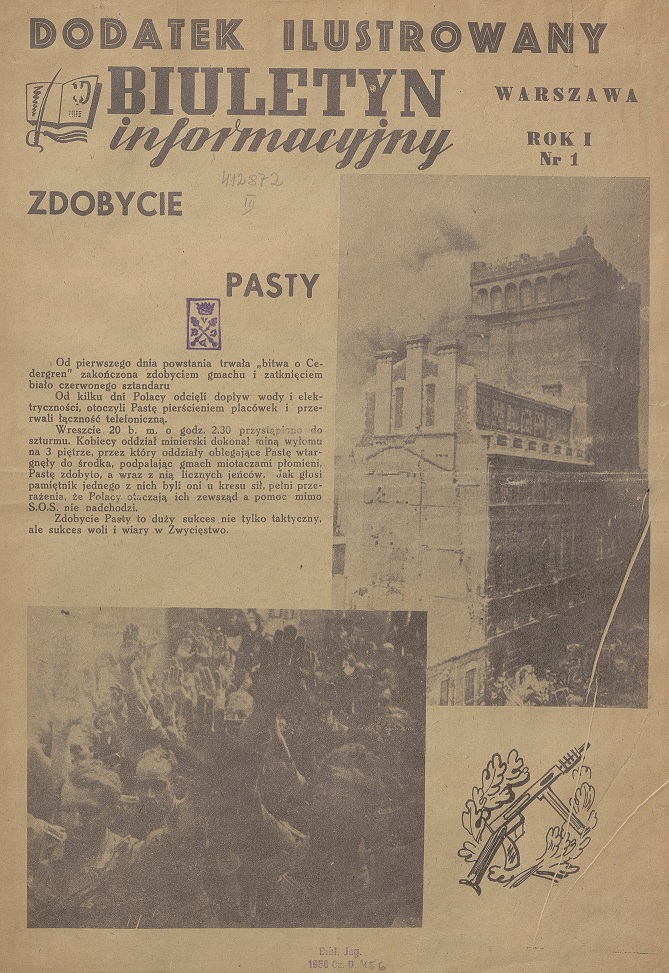 Zdobycie Pasty - Powstanie Warszawskie 1944