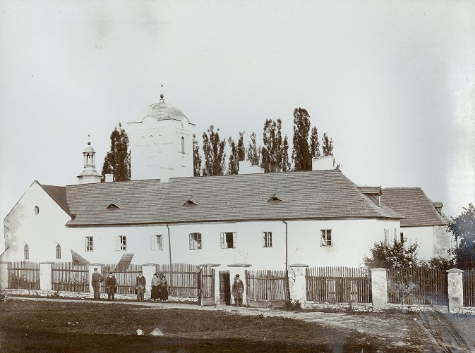 Klasztor w Świetej Katarzynie w Górach Świetokrzyskich w 1910 r.